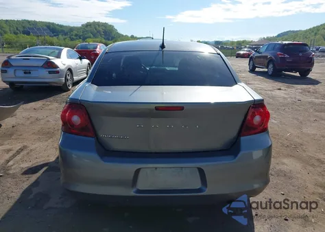 2013 Dodge Avenger Se from USA, damaged, VIN 1C3CDZAB6DN771209